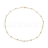 304 Stainless Steel Cable Chain Necklaces NJEW-M183-5G-2