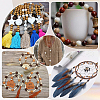 Gorgecraft 400Pcs 4 Colors Natural Unfinished Wood Beads WOOD-GF0001-91-5