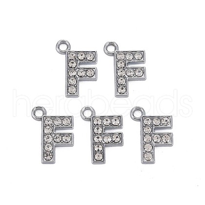 Alloy Pendants ALRI-N039-001F-RS-1