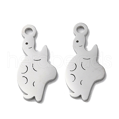 Non-Tarnish 304 Stainless Steel Pendants STAS-Q303-22P-1