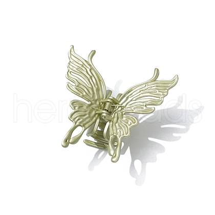 Butterfly Zinc Alloy Claw Hair Clips PW-WGB5B64-06-1