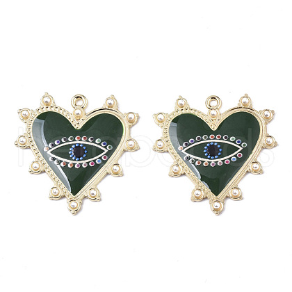 Printed Alloy Pendants ENAM-S016-69C-1