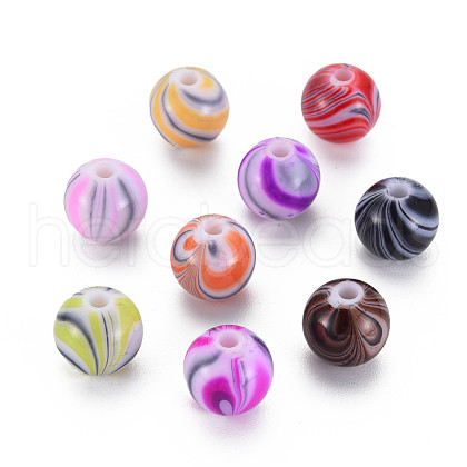 Opaque Acrylic Beads MACR-S308-05A-1