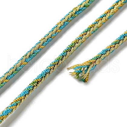 14M Two Tone Polyester Braided Cord OCOR-G015-02A-09-1