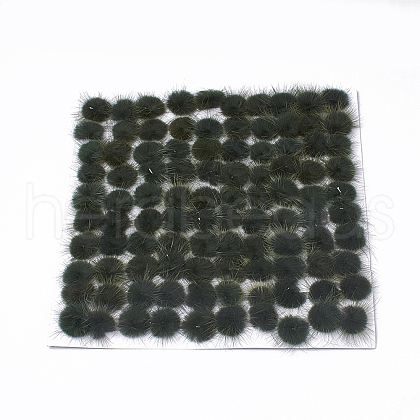 Faux Mink Fur Ball Decoration FIND-S267-2.5cm-04-1