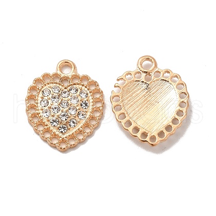 Alloy Rhinestone Pendants FIND-G055-08G-1