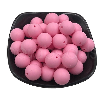 Silicone Beads SIL-WH0003-01A-19-1