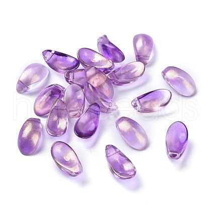 Transparent Glass Beads GGLA-M004-04B-04-1