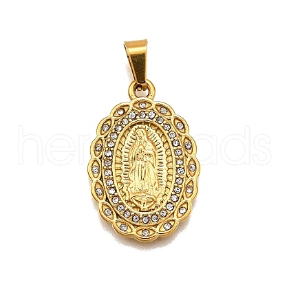 304 Stainless Steel Pendants STAS-B086-09G-G-1