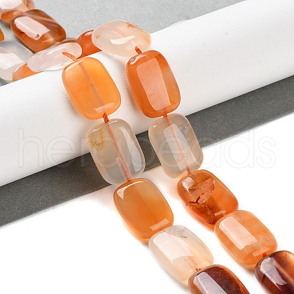 Natural Agate Beads Strands G-H024-F01-01-1