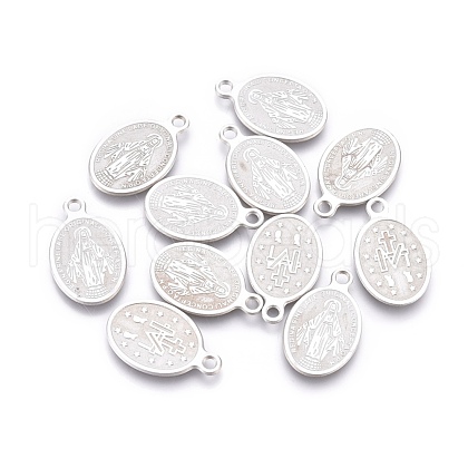 Non-Tarnish 304 Stainless Steel Charms STAS-L247-024P-1
