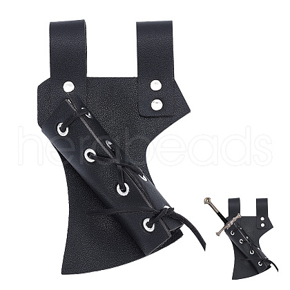 PU Leather Waist Sheath AJEW-WH0001-47B-1