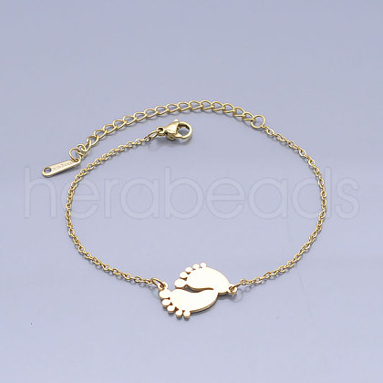 Jewelry 201 Stainless Steel Link Bracelets BJEW-T011-JN505-2-1