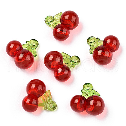 Transparent Acrylic Pendants X-TACR-CJC0010-04-1