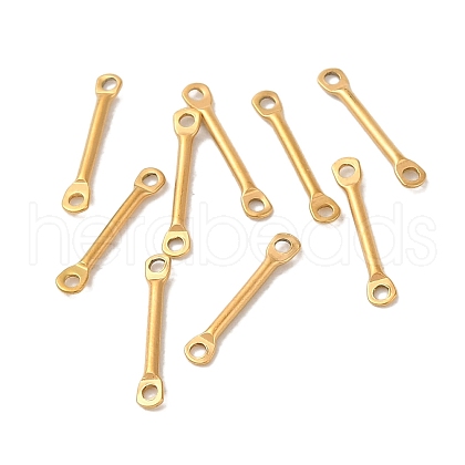 Ion Plating(IP) 304 Stainless Steel Connector Charms STAS-Q323-04C-G-1