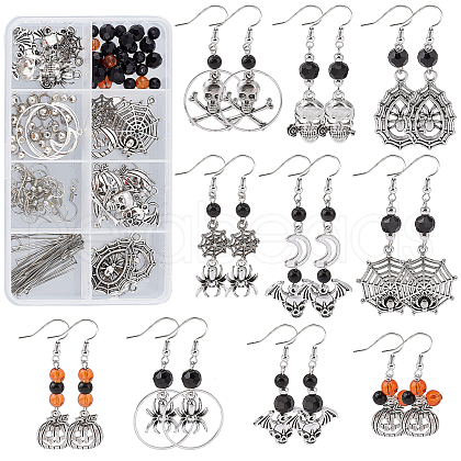 SUNNYCLUE DIY Halloween Drop Earring Making Kits DIY-SC0019-36-1