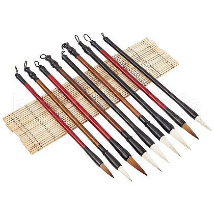 Calligraphy Brushes Pen Set AJEW-WH0114-65A-1