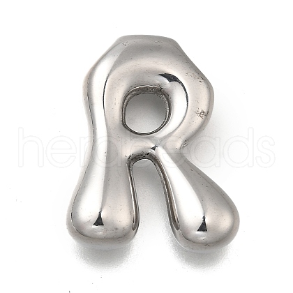 304 Stainless Steel Pendants STAS-S166-02P-18-1