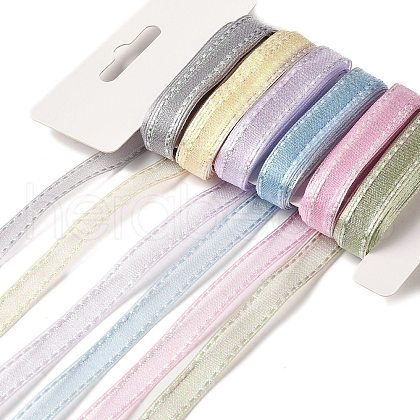 Polyester and Nylon Ribbon Sets DIY-Z029-01J-1