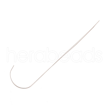 201 Stainless Steel Bented Beading Needles TOOL-WH0125-33A-1-1