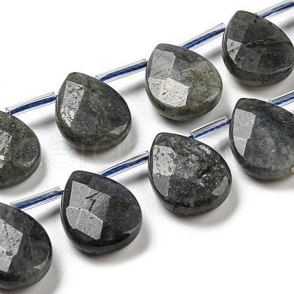 Natural Labradorite Beads Strands G-D864-12B-01-1