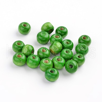 Natural Wood Beads X-YTB022-13-1