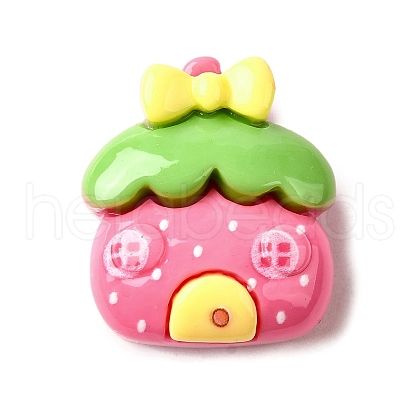 Cute Opauqe Resin Cabochon CRES-I040-01C-1