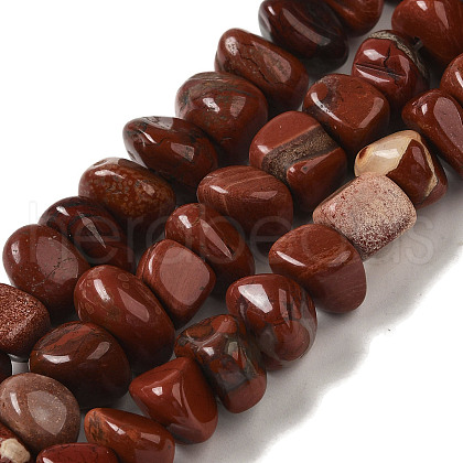 Natural Red Jasper Beads Strands G-B078-D05-03-1