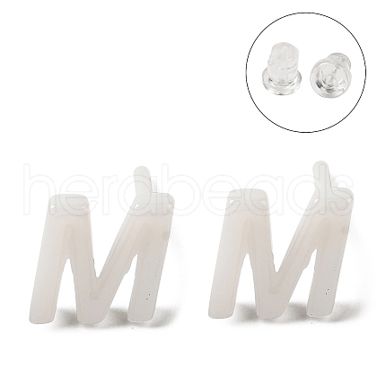 Hypoallergenic Bioceramics Zirconia Ceramic Stud Earrings EJEW-F340-04M-1
