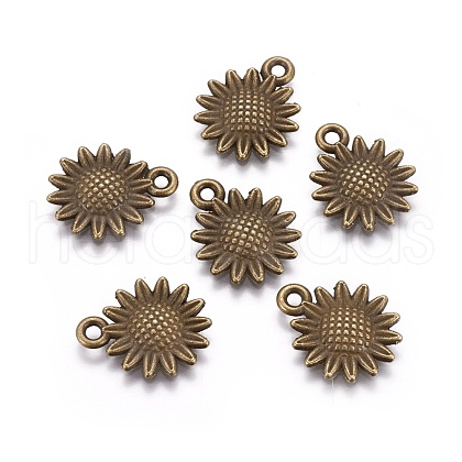 Tibetan Style Alloy Pendants A-PALLOY-WH0066-12AB-1