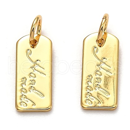 Brass Charms KK-B028-02G-1