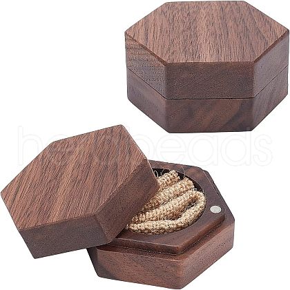 Black Walnut Box CON-WH0076-35-1