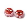 Fuuny Handmade Lampwork Enamel Beads LAMP-Q045-01H-4
