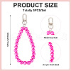 Acrylic Pendant Decorations HJEW-TAC0061-3