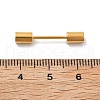 304 Stainless Steel Screw Clasps STAS-V008-19G-3