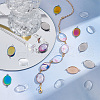   DIY Blank Oval Link Making Kit DIY-PH0021-36-5