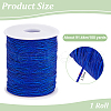  1 Roll 100 Yards Round Nylon Braided Thread NWIR-PH0002-22E-2