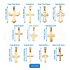 Kissitty 304 Stainless Steel Pendants STAS-KS0001-08G-26