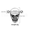 316L Surgical Stainless Steel Nipple Nail Rings WG213D8-09-2