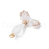 Transparent Glass Pendants PALLOY-MZ00725-01-3