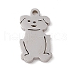 Non-Tarnish 304 Stainless Steel Pendants STAS-G297-13P-1