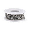 304 Stainless Steel Curb Chains CHS-D033-02P-03-3