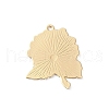 Light Gold Plated Alloy Enamel Pendants ENAM-D065-01KCG-02-2
