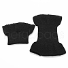 WADORN 2PCS Nylon Knit Rib Bell Sleeve Cuff DIY-WR0003-96-6