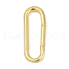 Brass Spring Gate Rings KK-S527-01G-A-1