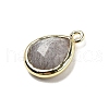Natural Sunstone Faceted Pendants G-U019-05G-10-2