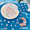   180pcs 9 styles Transparent Acrylic Beads OACR-PH0004-30-5