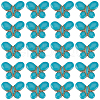 SUNNYCLUE 60Pcs Synthetic Turquoise Beads G-SC0002-95-1