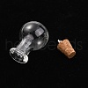 Glass Bottle Pendants GLAA-H105-11-3