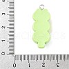 Animal Theme Resin Pendants RESI-V005-001A-3